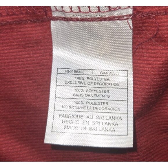 Nike Alabama Crimson Tide Clima-fit Full-Zip Windbreaker Jacket Mens Large Red B - Picture 10 of 13